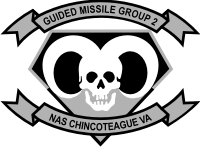 Naval Air Station (NAS) Chincoteague - Guided Missile Group 2 Decal