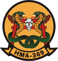HMA-369 Marine Medium Attack Helicopter Squadron Decal
