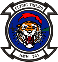 HMH-361 Marine Heavy Helicopter Squadron (v2) Decal