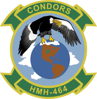 HMH-464 Marine Heavy Helicopter Squadron - Condors Decal