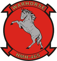 HMH-465 Marine Heavy Helicopter Squadron Decal