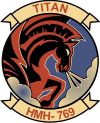 HMH-769 Marine Heavy Helicopter Squadron (v2) Decal
