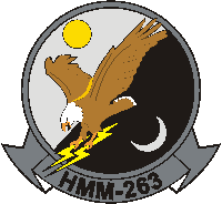 HMM-263 Marine Medium Helicopter Squadron Decal
