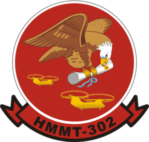 HMMT-302 Marine Medium Helicopter Training Squadron Decal