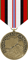 Afghanistan Service Medal Decal
