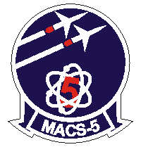 MACS-5 Marine Air Control Squadron 5 Decal