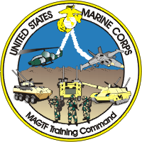 MAGTF Marine Air-Ground Task Force Training Command Decal