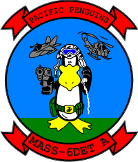 MASS-6 Marine Air Support Squadron DET A Decal