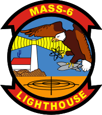 MASS-6 Marine Air Support Squadron 6 Decal