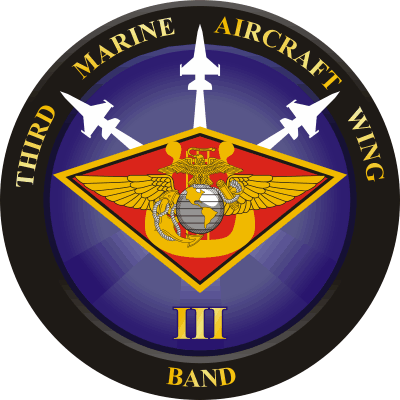 Third Marine Aircraft Wing Band Decal