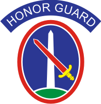 U.S. Army Military District of Washington Honor Guard Decal