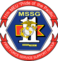 1st Force Service Support Group 11th MEU Marine Expeditionary Unit Decal
