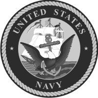 Navy Seal (Black/White) Decal