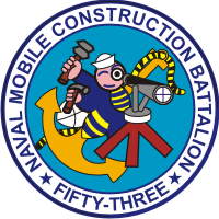 Naval Mobile Construction Battalion 53 Decal