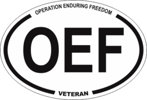 Operation Enduring Freedom Decal