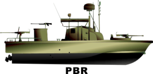 Patrol Boat River PBR (Color) Decal