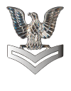 E-5 Petty Officer Second Class Pin Decal