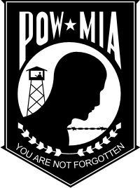 POW MIA You Are Not Forgotten Decal