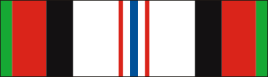 Afghanistan Service Ribbon Decal