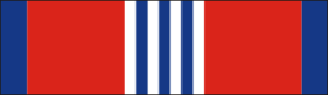 Alabama National Guard Emergency Service Ribbon Decal