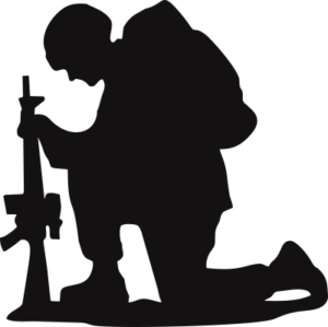 Soldier Silhouette 02 Decal