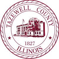 Tazewell County Illinois Seal Decal