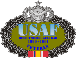 USAF Desert Storm Veteran Decal