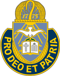 US Army Chaplain Corps Decal