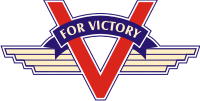 V For Victory Decal
