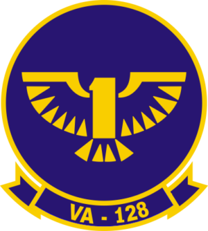 VA-128 Attack Squadron (v2) 128 Decal