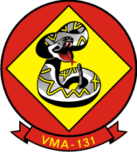 VMA-131 Marine Attack Squadron Decal