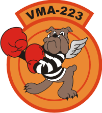 VMA-223 Marine Attack Squadron Decal
