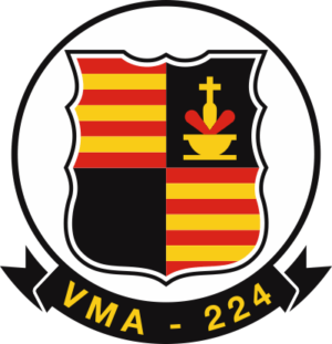 VMA-224 Marine Attack Squadron - Bengals Decal