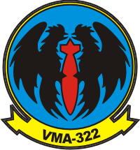 VMA-322 Marine Attack Squadron Decal