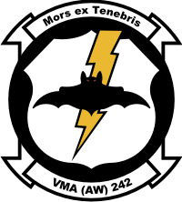 VMA(AW)-242 Marine All-Weather Attack Squadron Decal