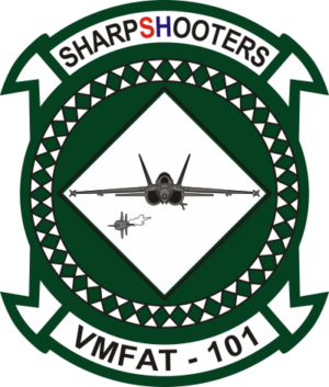 VMFAT-101 Marine Fighter Attack Training Squadron Decal
