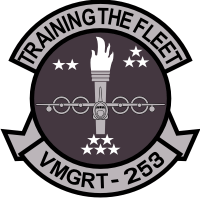 VMGRT-253 Marine Aerial Refueler Transport Training Squadron Decal