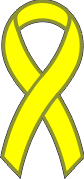 Yellow Ribbon Decal